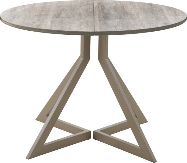 Изображение товара Обеденный стол AMC Elite Е20(800) D1 (капучино/дуб уайт-ривер песочно-бежевый)