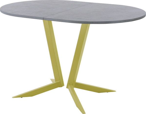 Изображение товара Обеденный стол AMC Elite Е19(1100) D3 (золото/бетон чикаго светло-серый)