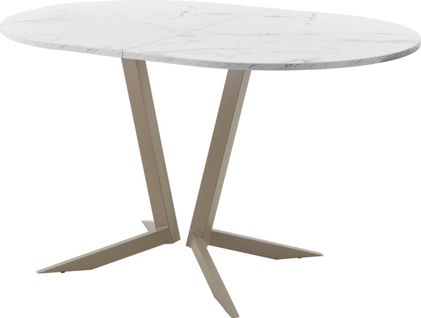 Изображение товара Обеденный стол AMC Elite Е19(1100) D3 (капучино/мрамор кристалл)