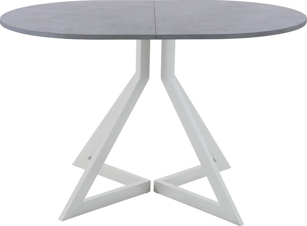 Изображение товара Обеденный стол AMC Elite Е20(1200) D3 (серебро/бетон чикаго светло-серый)