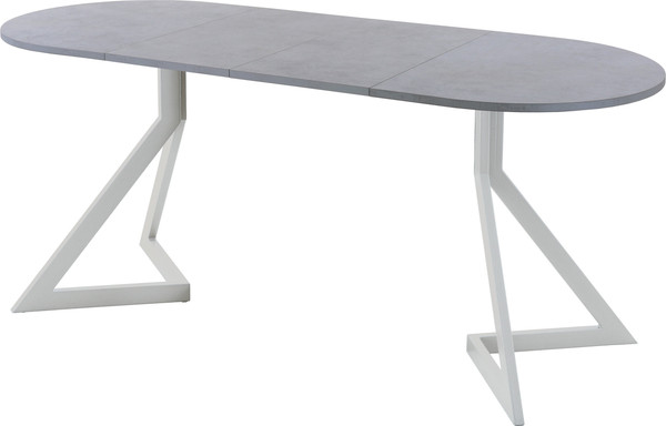 Изображение товара Обеденный стол AMC Elite Е20(1200) D3 (серебро/бетон чикаго светло-серый)