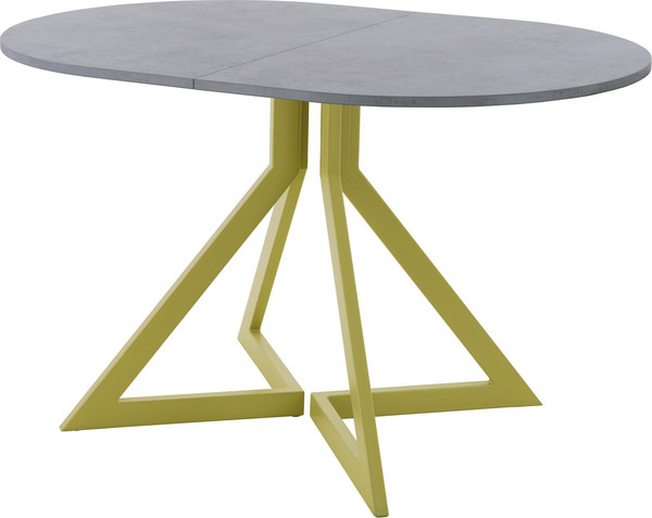 Изображение товара Обеденный стол AMC Elite Е20(1200) D3 (золото/бетон чикаго светло-серый)