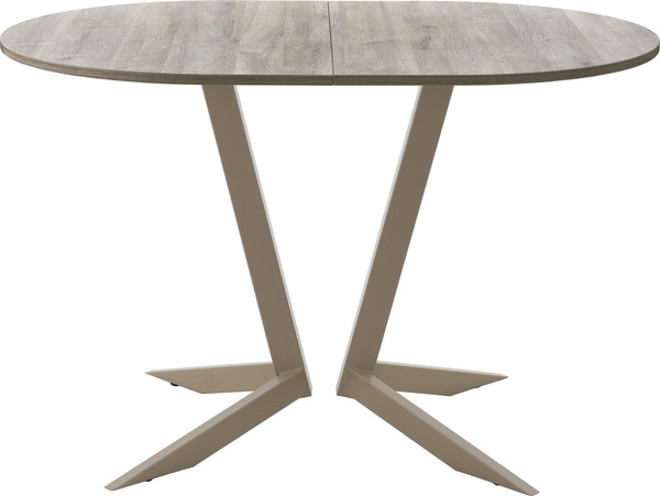 Изображение товара Обеденный стол AMC Elite Е19(1100) D3 (капучино/дуб уайт-ривер песочно-бежевый)