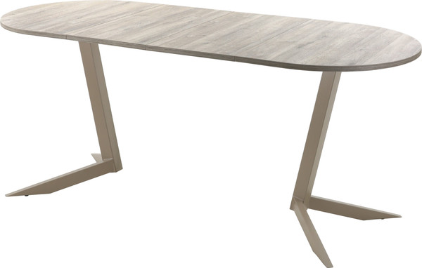 Изображение товара Обеденный стол AMC Elite Е19(1100) D3 (капучино/дуб уайт-ривер песочно-бежевый)