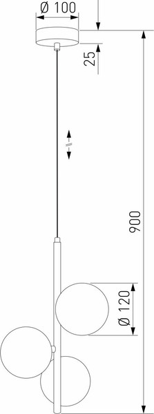 Изображение товара Люстра TK Lighting Estera 6188 (коричневый)