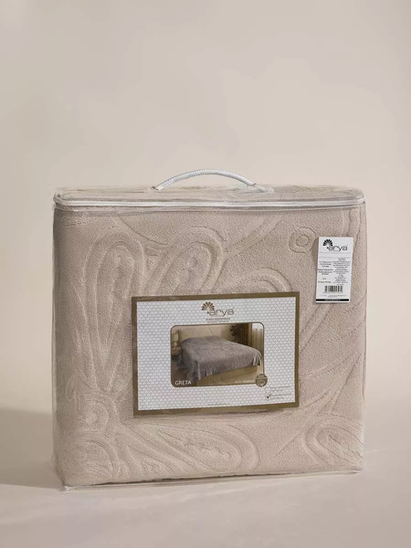Изображение товара Покрывало Arya Greta 150x200 / 8680943257888 (бежевый)