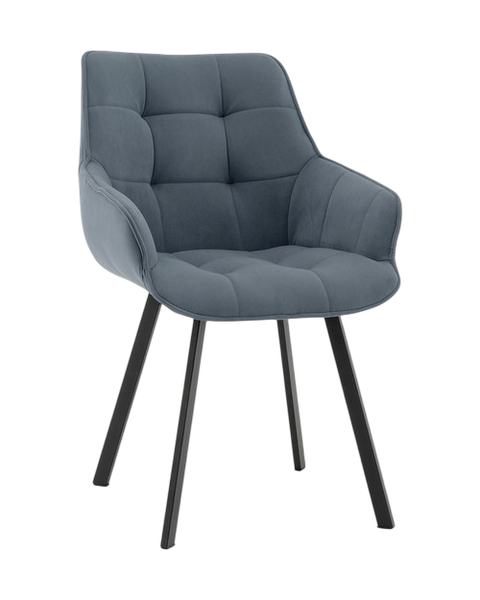 Изображение товара Стул Stool Group Амальри / TG-amalri-B08 (велюр серо-синий)