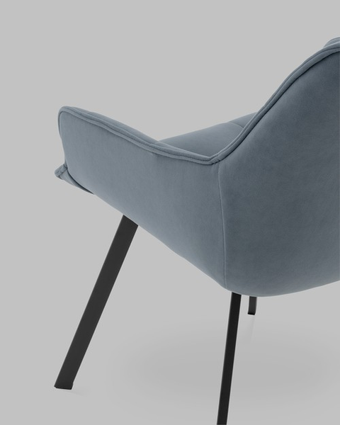 Изображение товара Стул Stool Group Амальри / TG-amalri-B08 (велюр серо-синий)
