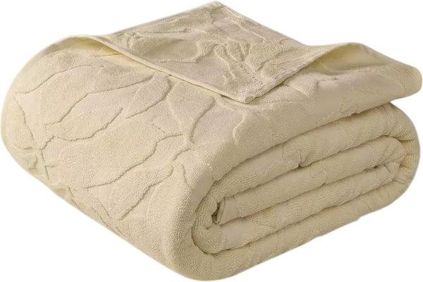 Изображение товара Покрывало Arya Leaves 150x200 / 8680943258021 (кремовый)