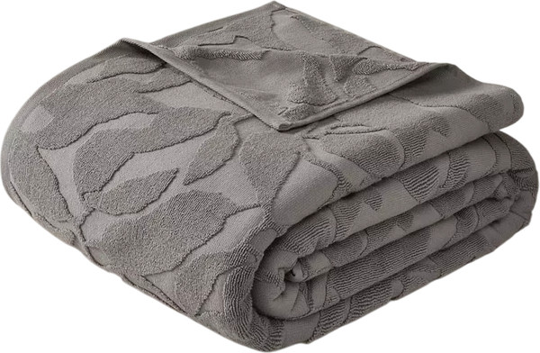 Изображение товара Покрывало Arya Leaves 150x200 / 8680943258014 (темно-серый)