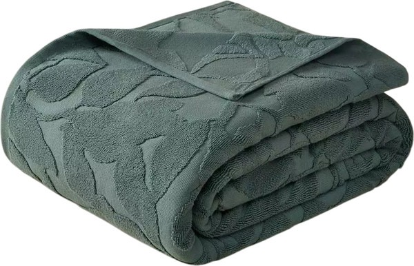 Изображение товара Покрывало Arya Leaves 200x240 / 8680943258038 (зеленый)