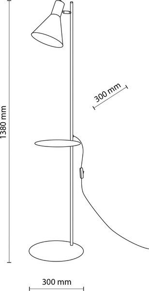 Изображение товара Торшер TK Lighting Jump 5864 (черный)