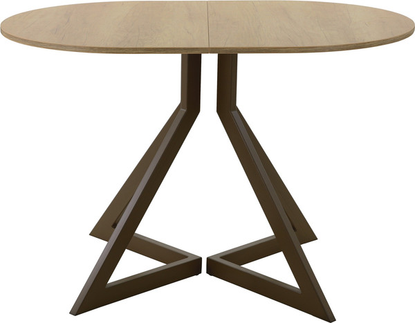 Изображение товара Обеденный стол AMC Elite Е20(1100) D3 (коричневый/дуб небраска натур)