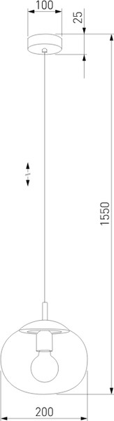 Изображение товара Потолочный светильник TK Lighting Vibe 5823