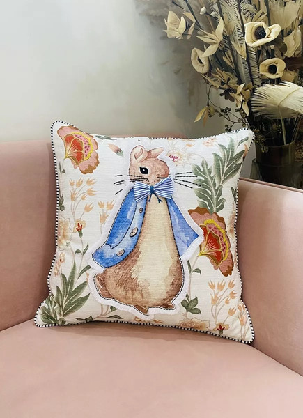 Изображение товара Чехол на подушку Arya Funny Rabbit / 8680943256591 (белый)