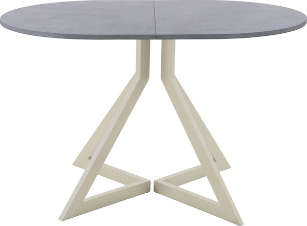 Изображение товара Обеденный стол AMC Elite Е20(1100) D3 (бежевый/бетон чикаго светло-серый)