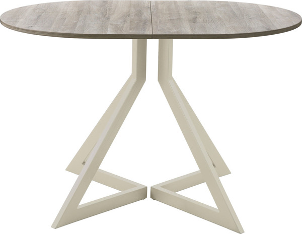 Изображение товара Обеденный стол AMC Elite Е20(1100) D3 (бежевый/дуб уайт-ривер песочно-бежевый)