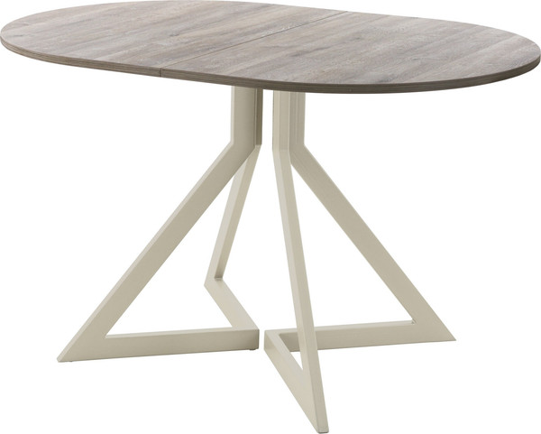 Изображение товара Обеденный стол AMC Elite Е20(1100) D3 (бежевый/дуб уайт-ривер песочно-бежевый)