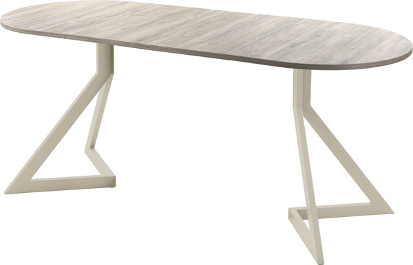 Изображение товара Обеденный стол AMC Elite Е20(1100) D3 (бежевый/дуб уайт-ривер песочно-бежевый)