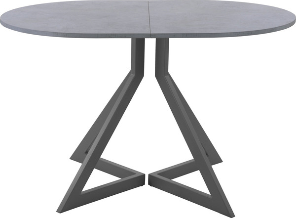 Изображение товара Обеденный стол AMC Elite Е20(1100) D3 (графит/бетон чикаго светло-серый)