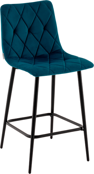 Изображение товара Стул барный Stool Group Одди Diamond / AV 443PB-Cdoc-9005 PP (велюр синий)