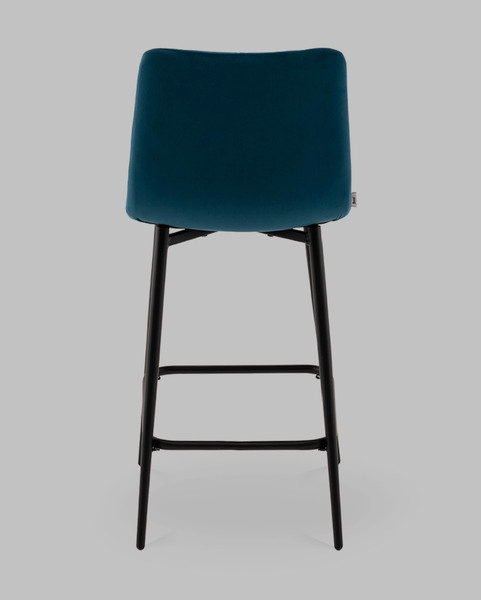 Изображение товара Стул барный Stool Group Одди Diamond / AV 443PB-Cdoc-9005 PP (велюр синий)