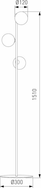 Изображение товара Торшер TK Lighting Estera 5717