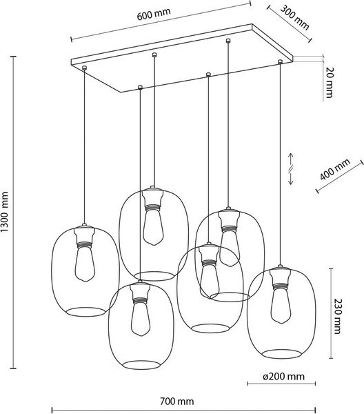 Изображение товара Люстра TK Lighting Elio 5974
