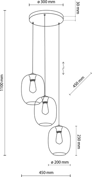 Изображение товара Люстра TK Lighting Elio 5973