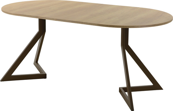 Изображение товара Обеденный стол AMC Elite Е20(900) D1 (коричневый/дуб небраска натур)