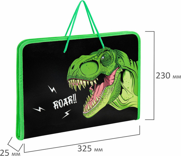 Изображение товара Папка для труда Пифагор Dino Roar / 272230