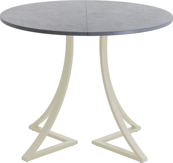 Изображение товара Обеденный стол AMC Elite Е24(900) D1 (бежевый/бетон чикаго светло-серый)