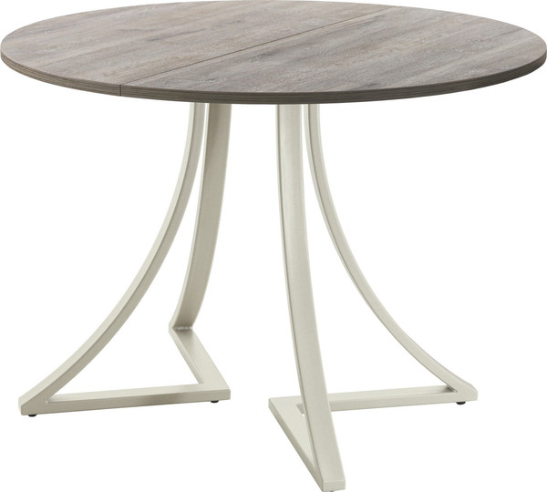 Изображение товара Обеденный стол AMC Elite Е24(900) D1 (бежевый/дуб уайт-ривер песочно-бежевый)