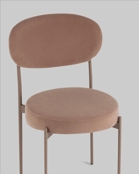 Изображение товара Стул Stool Group Бриф DD / AV 477-C31-K477NEW-7006T (велюр капучино)
