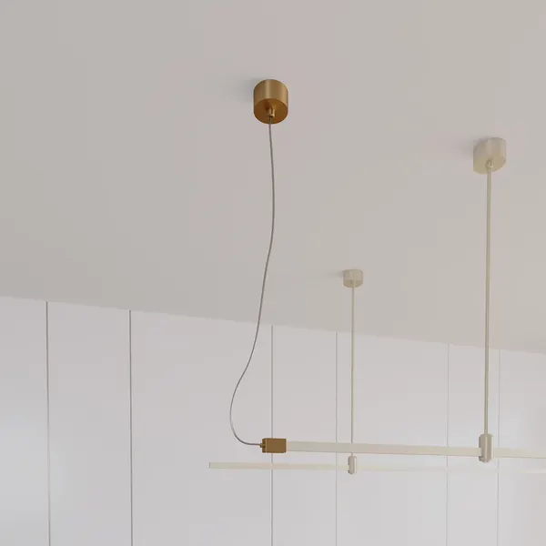 Изображение товара Потолочная база для трекового светильника Arlight ART-APRIORI-CANOPY-SIDE-L1500-POWER GD / 039641