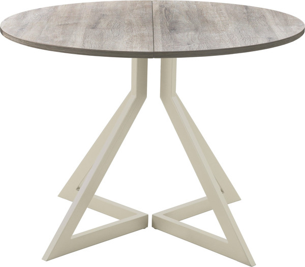 Изображение товара Обеденный стол AMC Elite Е20(900) D1 (бежевый/дуб уайт-ривер песочно-бежевый)