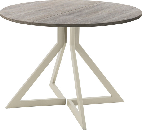 Изображение товара Обеденный стол AMC Elite Е20(900) D1 (бежевый/дуб уайт-ривер песочно-бежевый)