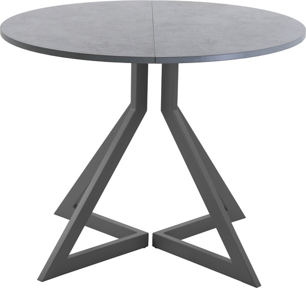 Изображение товара Обеденный стол AMC Elite Е20(900) D1 (графит/бетон чикаго светло-серый)