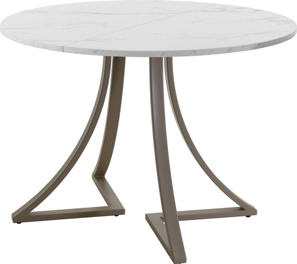 Изображение товара Обеденный стол AMC Elite Е24(900) D1 (капучино/мрамор кристалл)