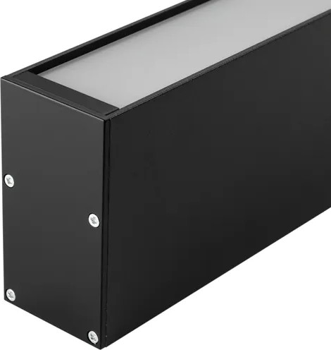 Изображение товара Профиль для светодиодной ленты Arlight SL-LINE-3667-2500 BLACK+OPAL / 027987