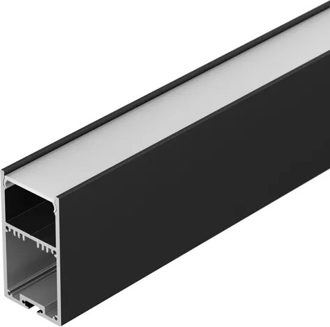 Изображение товара Профиль для светодиодной ленты Arlight SL-LINE-3667-2500 BLACK+OPAL / 027987