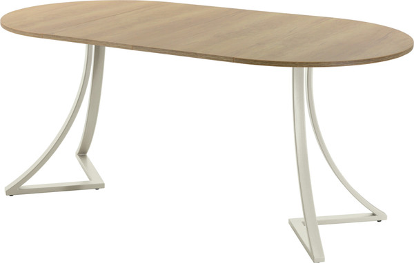 Изображение товара Обеденный стол AMC Elite Е24(800) D1 (бежевый/дуб небраска натур)