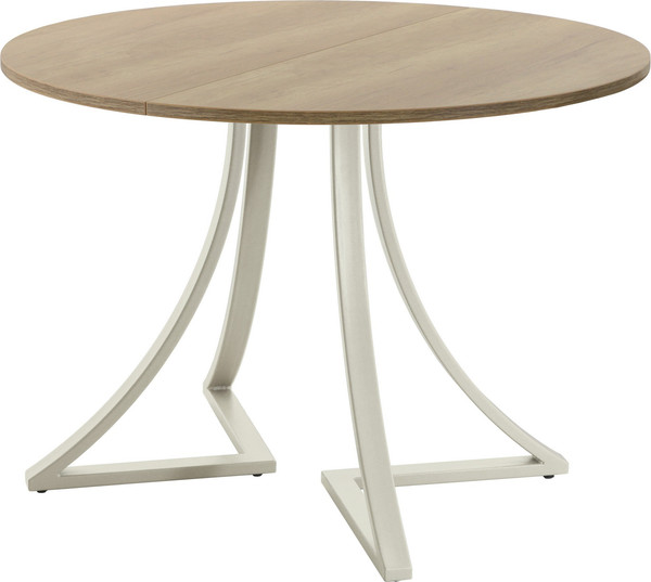 Изображение товара Обеденный стол AMC Elite Е24(800) D1 (бежевый/дуб небраска натур)