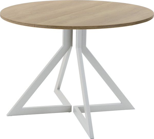 Изображение товара Обеденный стол AMC Elite Е20(900) D1 (серебро/дуб небраска натур)