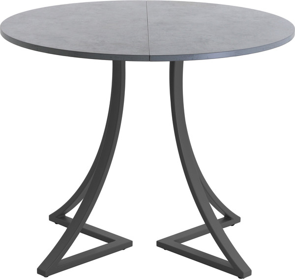 Изображение товара Обеденный стол AMC Elite Е24(800) D1 (графит/бетон чикаго светло-серый)