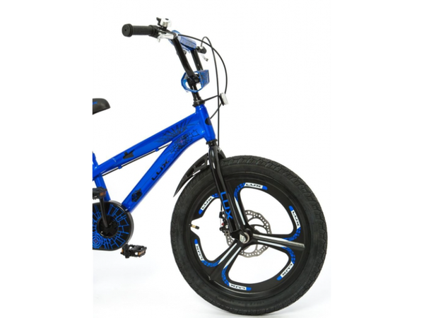 Изображение товара Детский велосипед ZigZag Lux Disc 20 / ZG-2073 (синий)