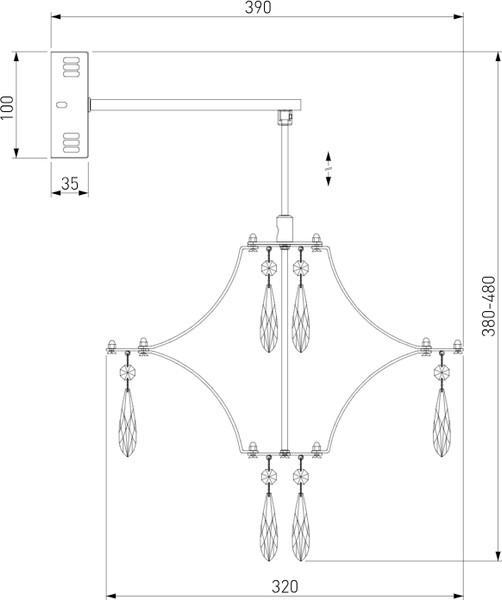 Изображение товара Бра Bogate's 442/1