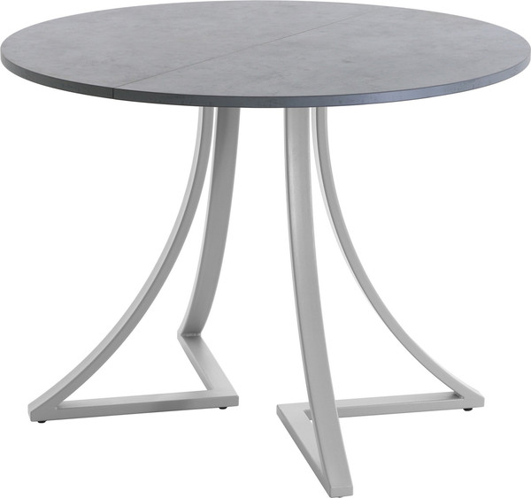 Изображение товара Обеденный стол AMC Elite Е24(800) D1 (серебро/бетон чикаго светло-серый)