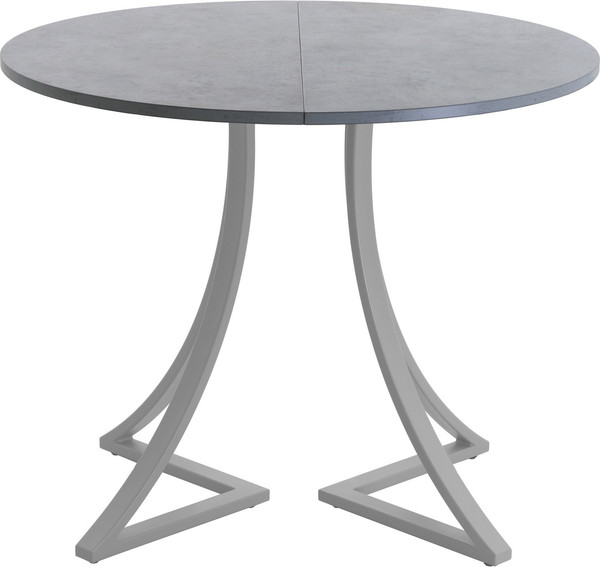 Изображение товара Обеденный стол AMC Elite Е24(800) D1 (серебро/бетон чикаго светло-серый)