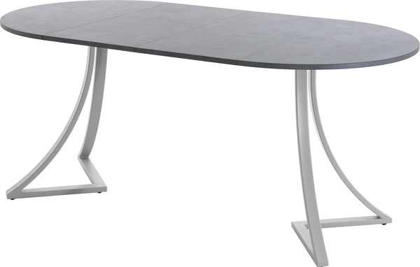 Изображение товара Обеденный стол AMC Elite Е24(800) D1 (серебро/бетон чикаго светло-серый)